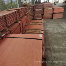 Hot Selling 99.9% Pure Grade Copper Cathode with Factory